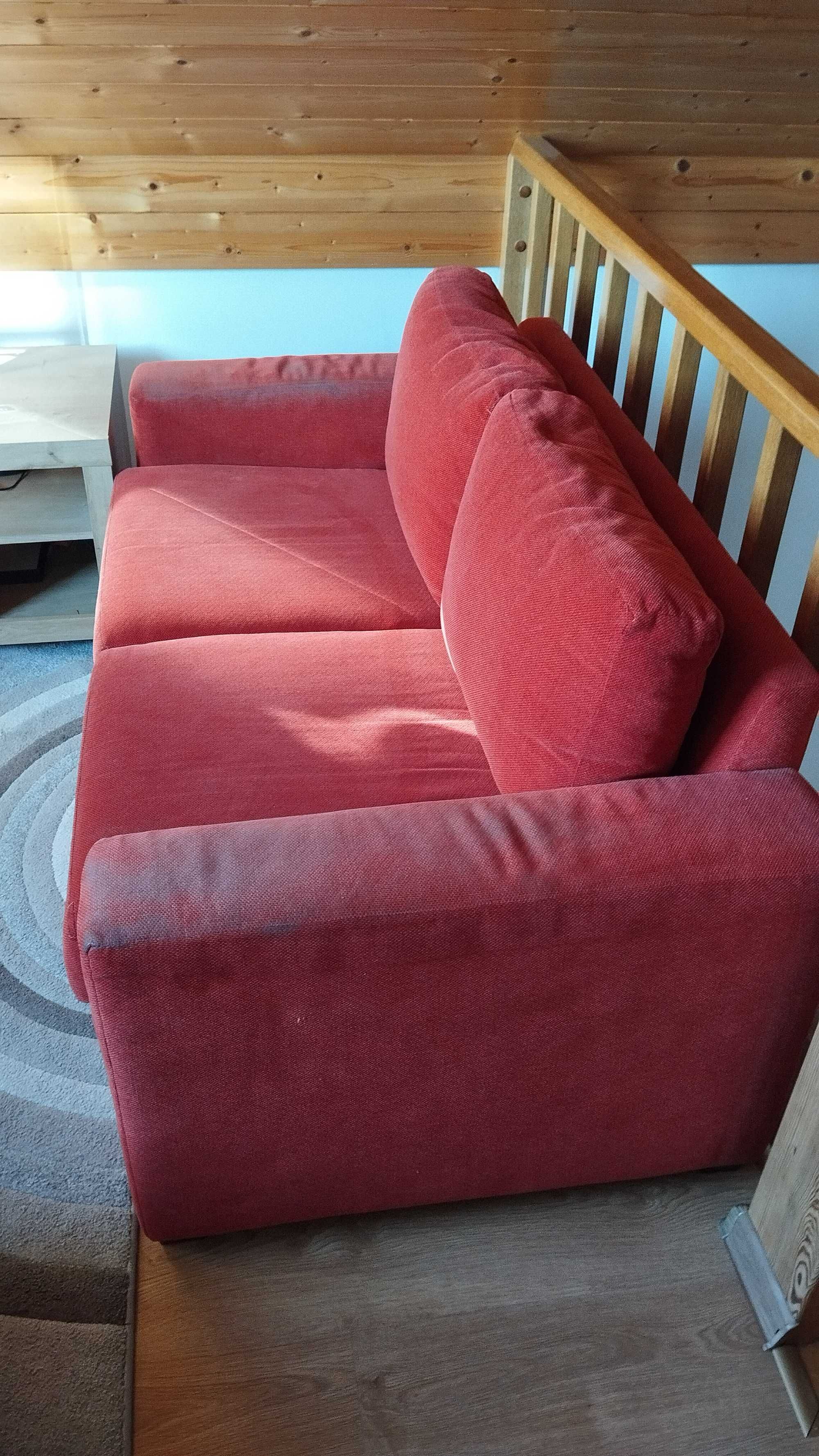 Sofa dwuosobowa 160 x 80 x 45