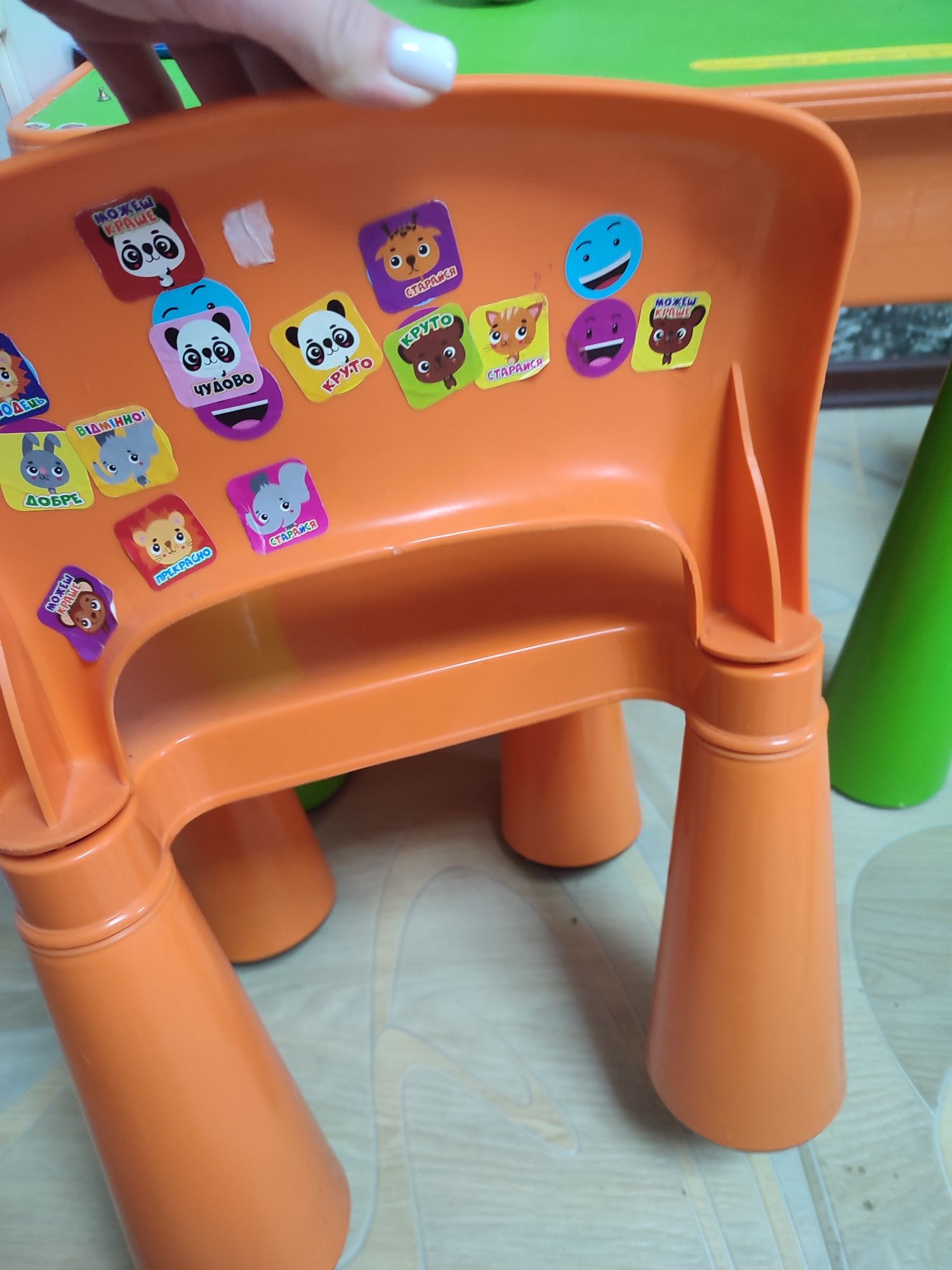 Столік зі стільцями Tega bebi
