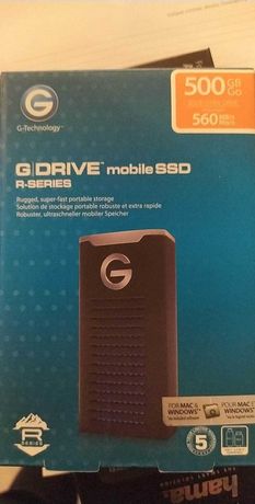 Dysk przenośny G-DRIVE Mobile SSD od G-Technology
