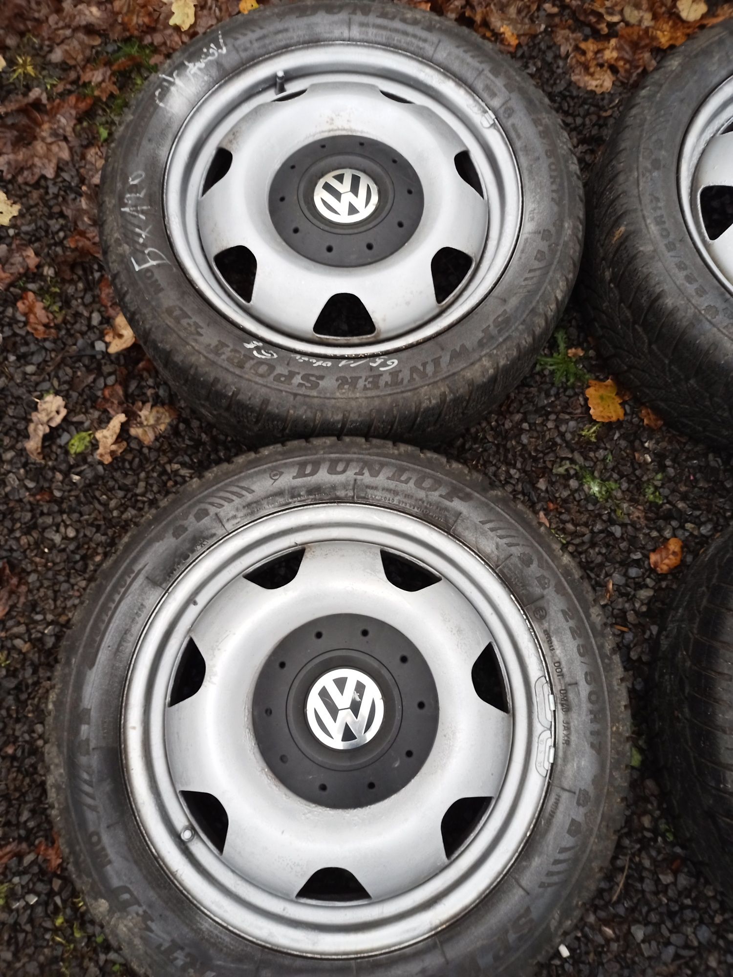 Felgi stalowe 5x120 R17 VW Volkswagen T5 T6 multivan crafter Komplet