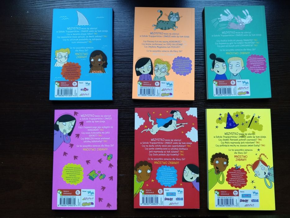 Szkoła Trzęsiportków - 6 tomów