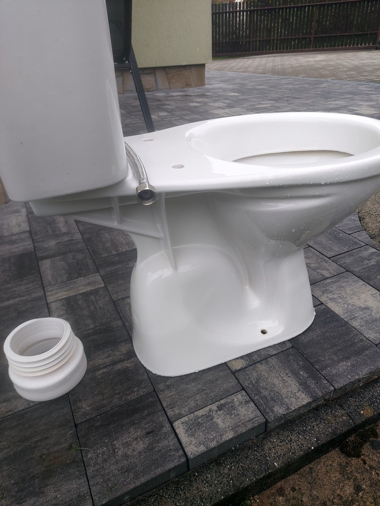 kompakt wc Koło bez spłuczki, stan bardzo dobry