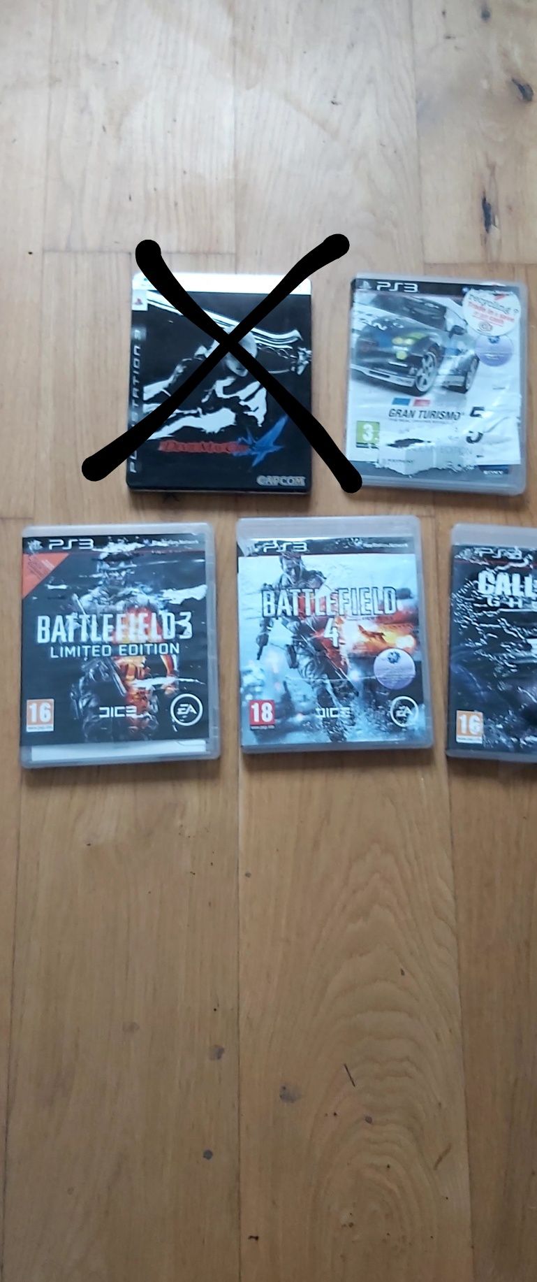 Gry PlayStation 3 Call of Duty, Battlefield 3 i 4