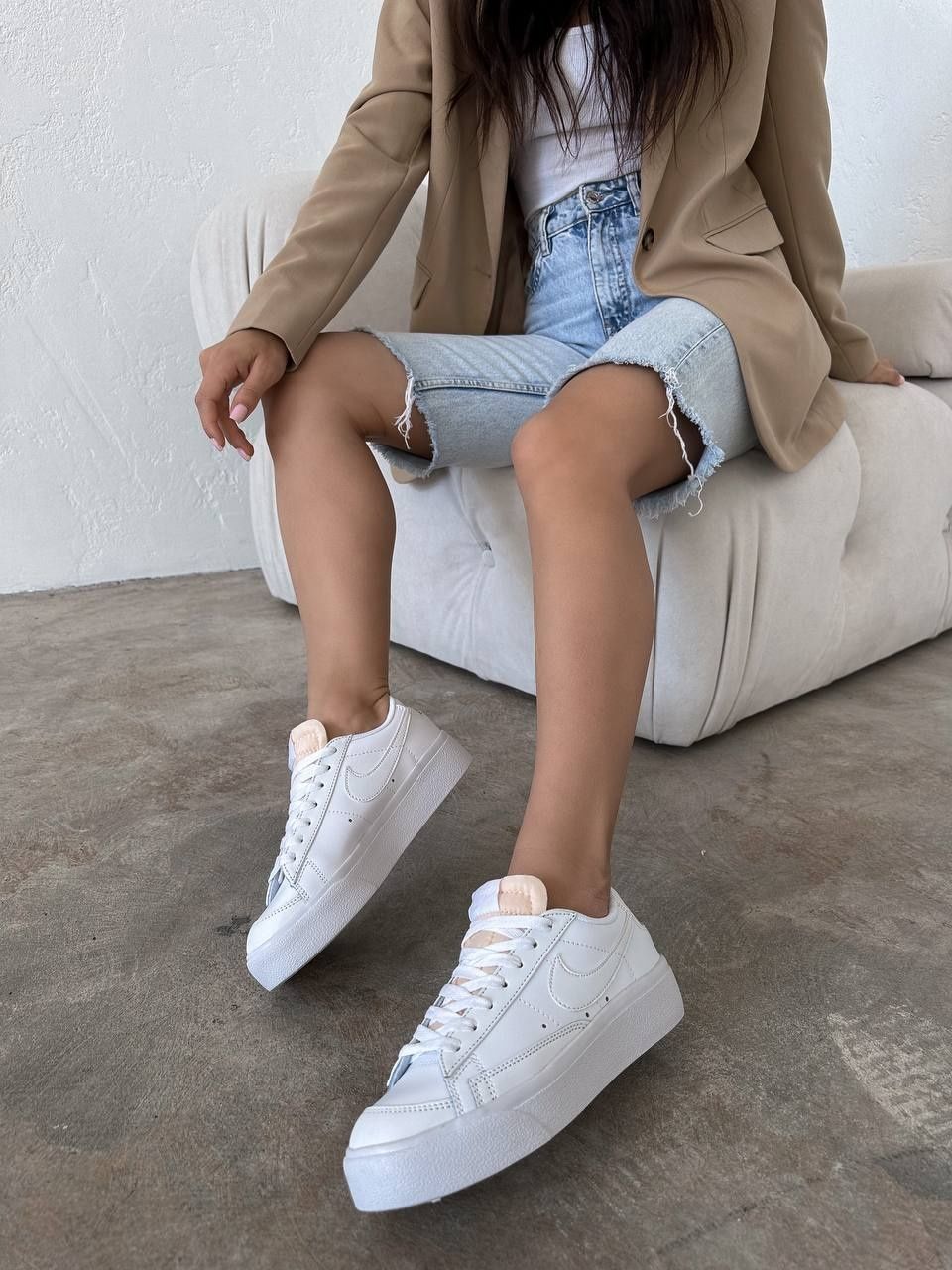 Жіночі кросівки Nike Blazer low Platform р36-40