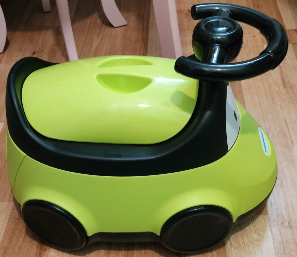 Nocnik autko dla chłopczyka  babyhood zielony