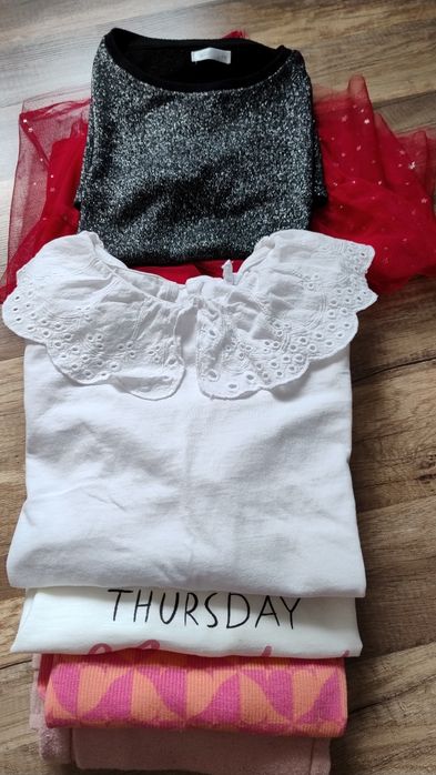 Ubrania dla dziewczynki 146