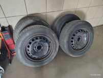 Felgi stalowe z oponami 15' 114,3 Renault