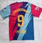 Męska koszulka  sportowa , piłkarska ROBERT LEWANDOWSKI - FC BARCELONA