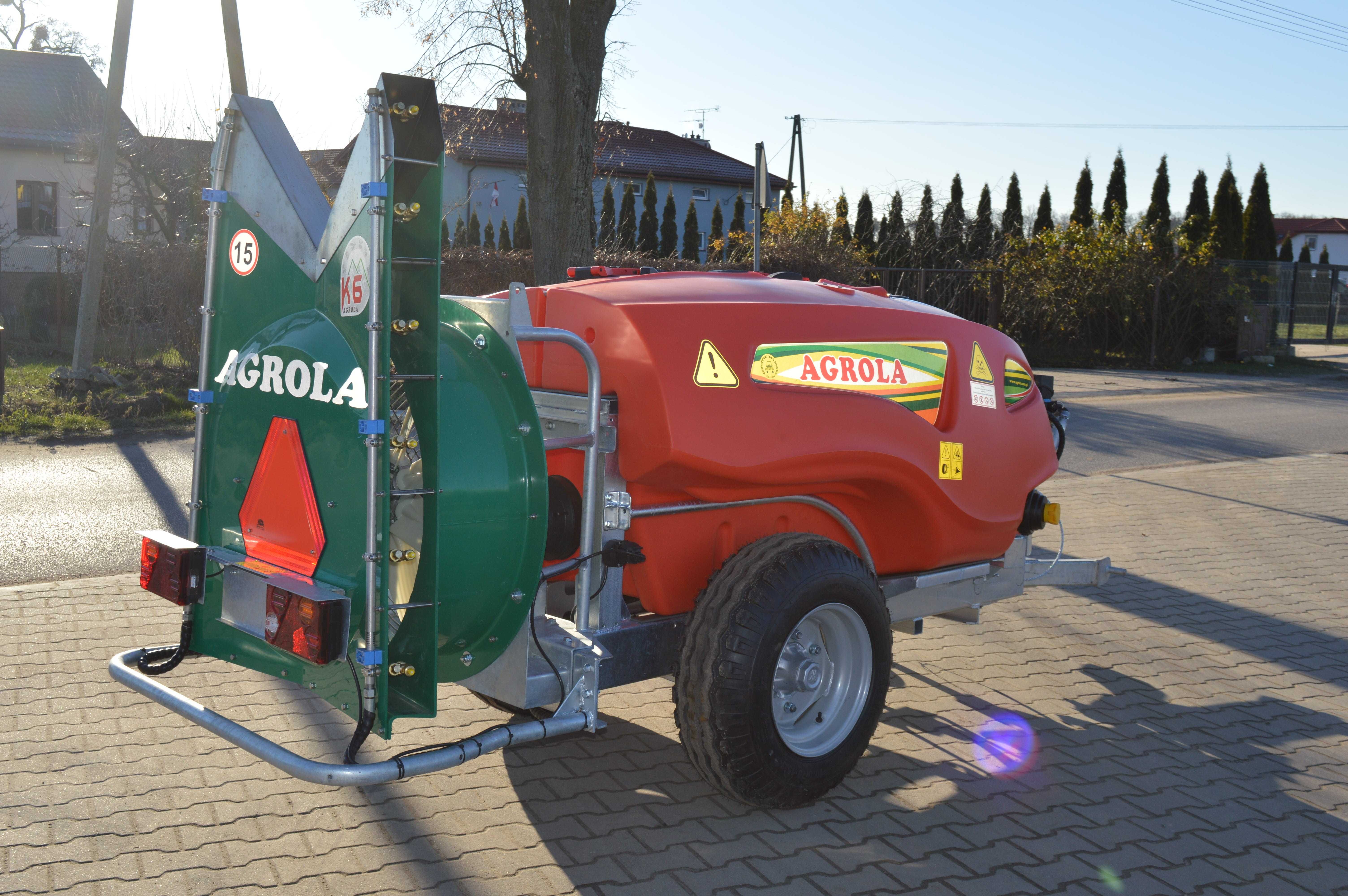 Opryskiwacz sadowniczy AGROLA K6 1000l Kolumna