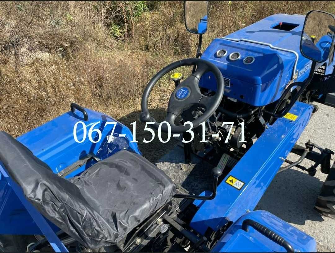 Мінітрактор Shifeng DW 240 B 3-хточка 4х2 ВОМ Доставка безкошт. Шифенг
