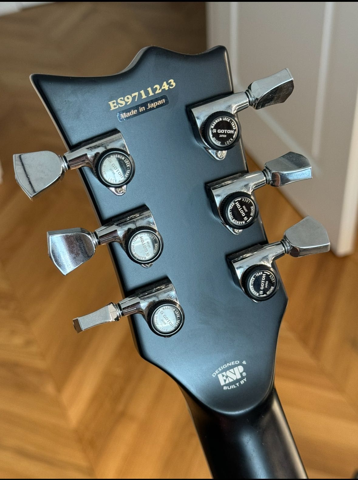 2024 ESP E-II Eclipse BB BLKS Black Satin