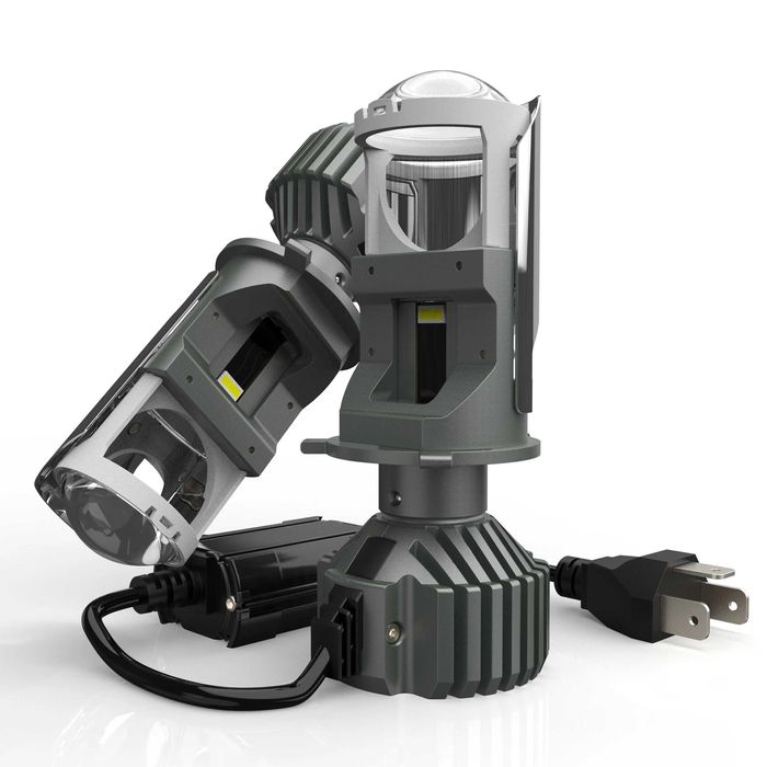 Мини BI-LED линзы H4 F40  Ціна за пару лед линзы лампы н4