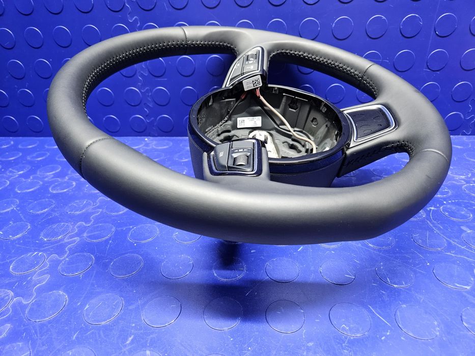 KIEROWNICA skórzana multifunkcyjna AUDI A5 8T A4 B8 lift łopatki OEM