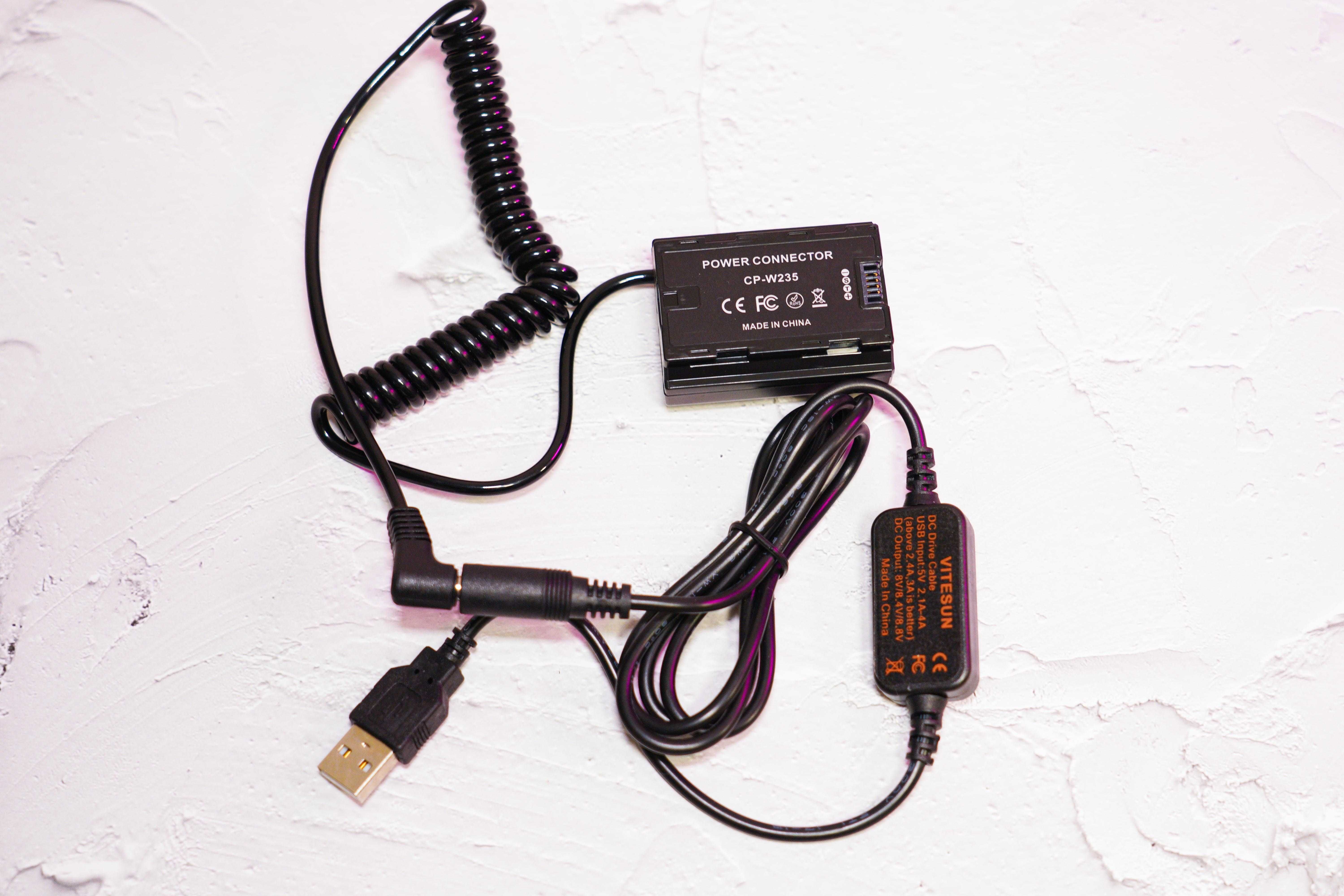 Муфта CP-W235 Fujifilm XT4 + адаптер питания от USB