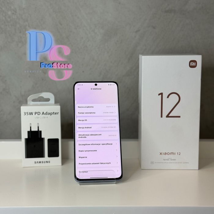 Xiaomi 12 Blue 8/256GB | Stan idealny | Oryginał | FV/Gwarancja