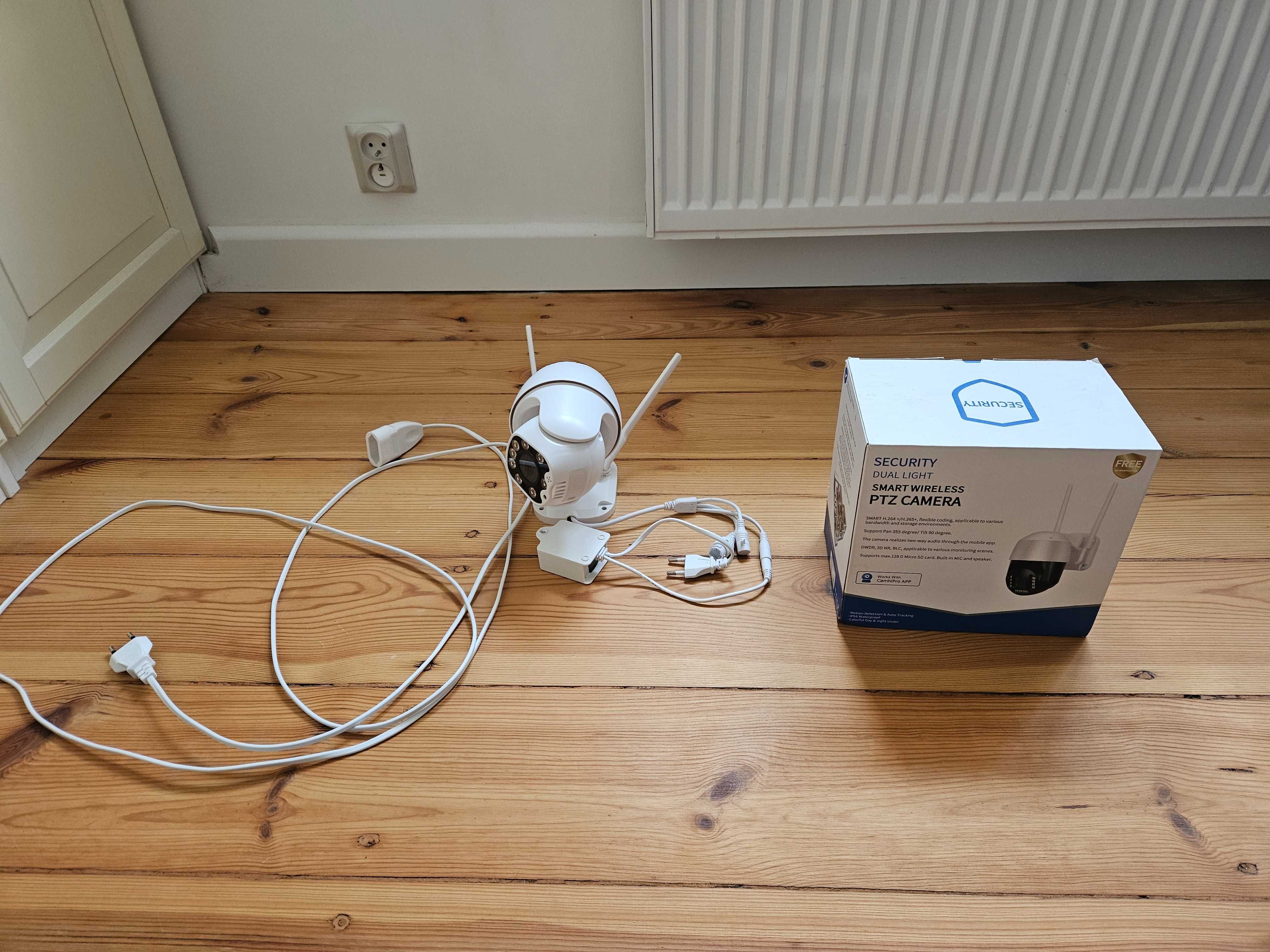Kamera obrotowa wew/ zewnętrzna IP WIFI 3X ZOOM