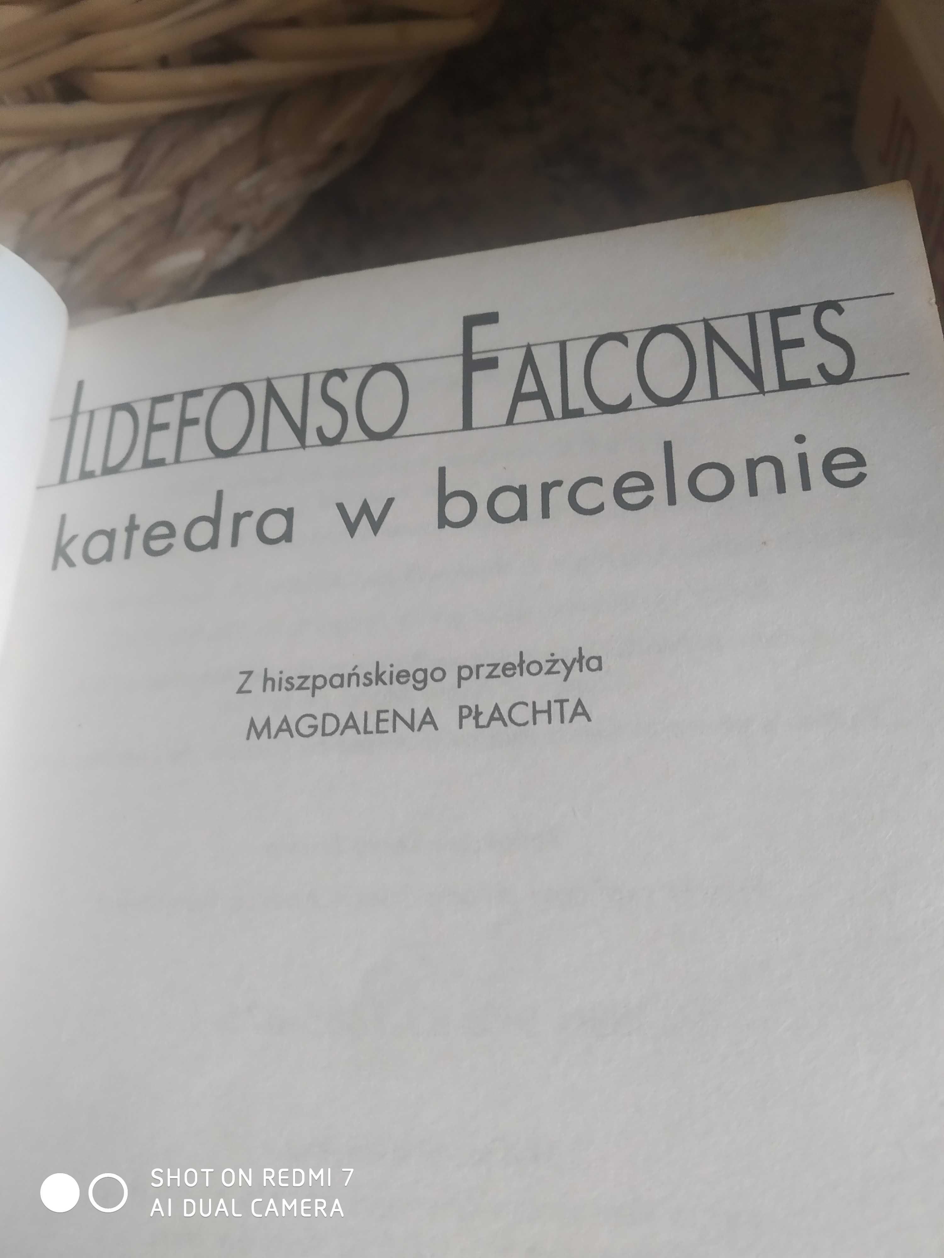 Książka Katedra w Barcelonie Ildefonso Falcones