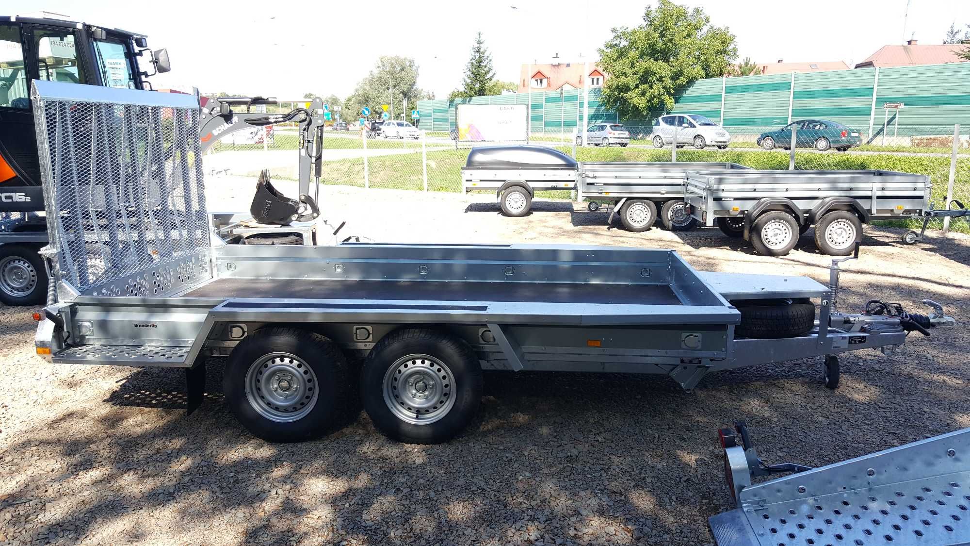 Przyczepa BRENDERUP MT3651 pod koparki 3500DMC od ręki NOWA