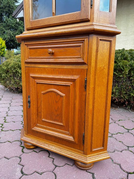 Witryna kredens regał półki biblioteczka szafka komoda szafa przeszklo