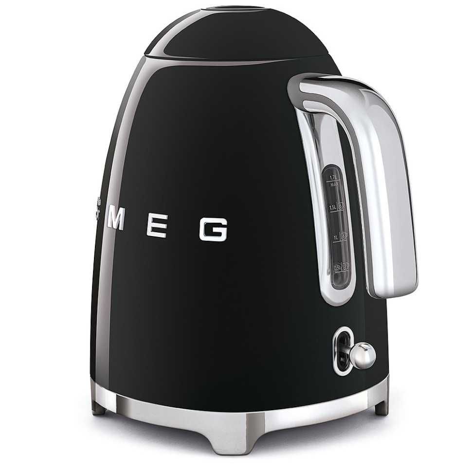 Чайник електричний Smeg KLF03BLEU чорний глянцевий 1,7 л