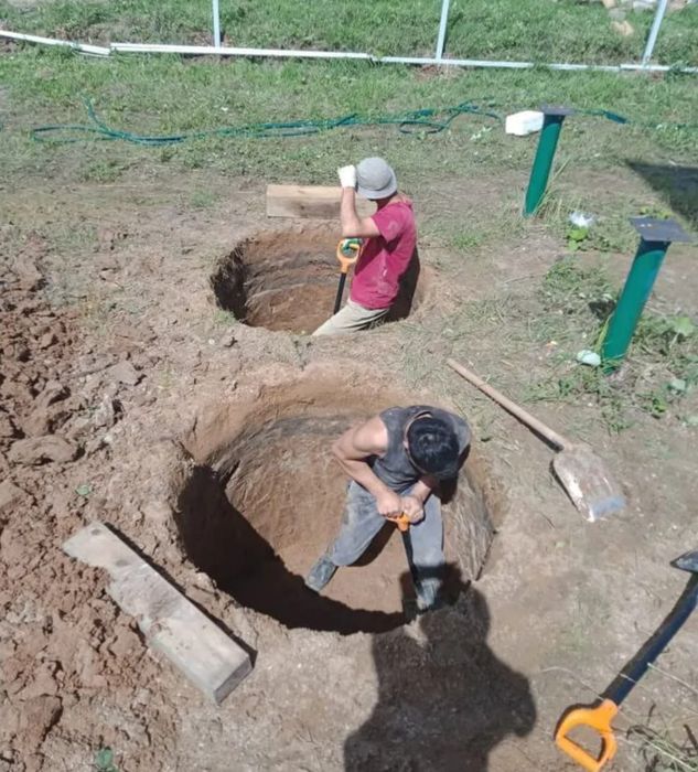 Септик із бетонних кілець, вигрібна яма, каналізація під ключ (ПКС235)