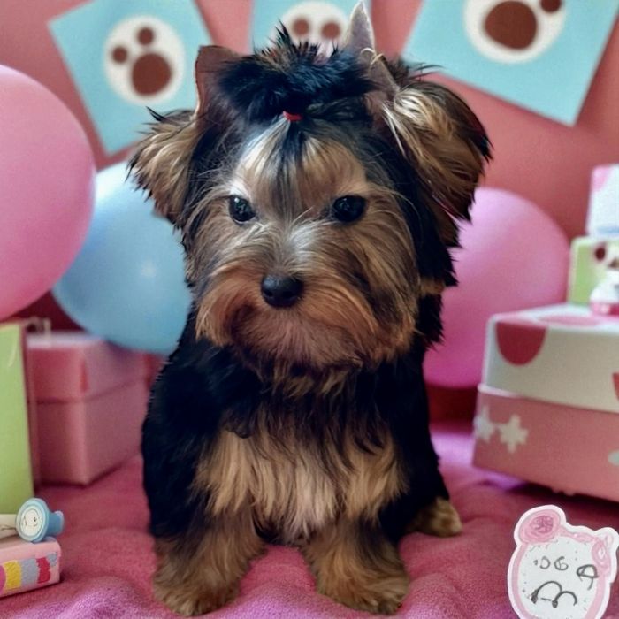 York Black and tan - Biewer - cudna i radosna malutka suczka