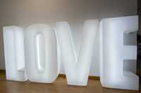1.2mtrs Letras Illuminaçao Casamento - LED White LOVE Wedding Letters