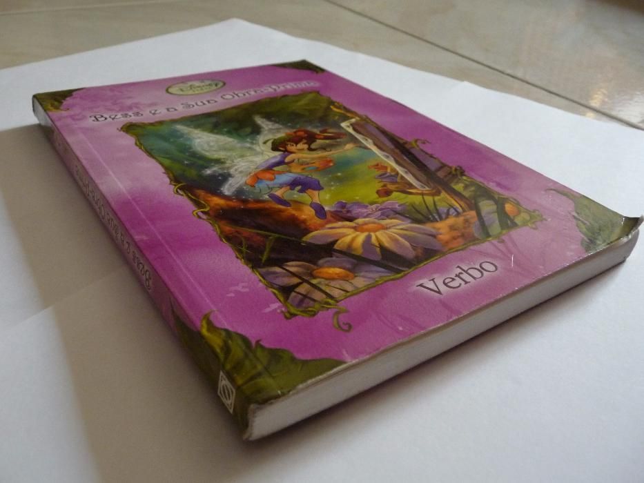 Livro infantil "Bess e a Sua Obra-Prima" (coleção Fadas Disney)
