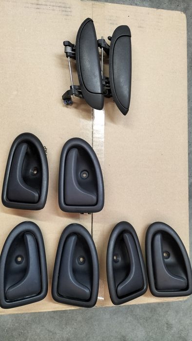 Puxador exterior e interior do Clio2 e módulos dos vidros Mégane 3 e 4