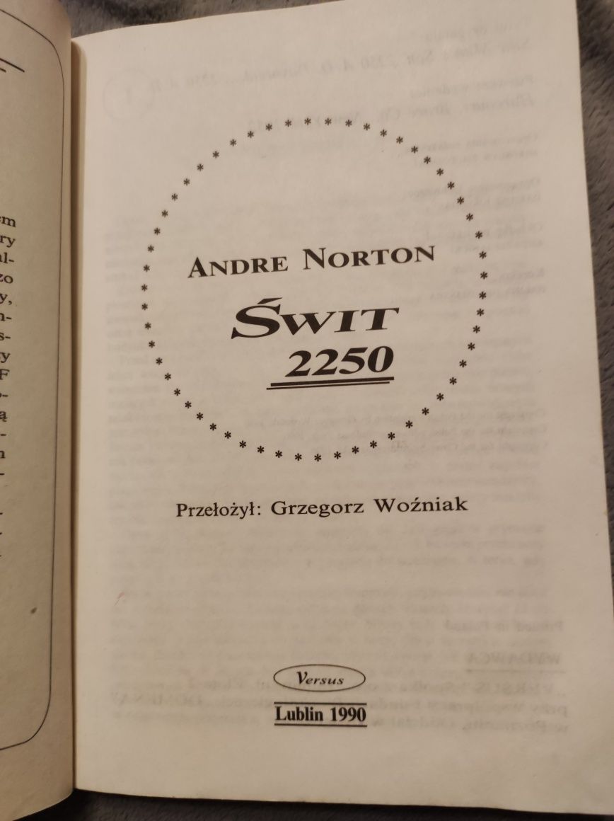 Świt 2250 Andre Norton