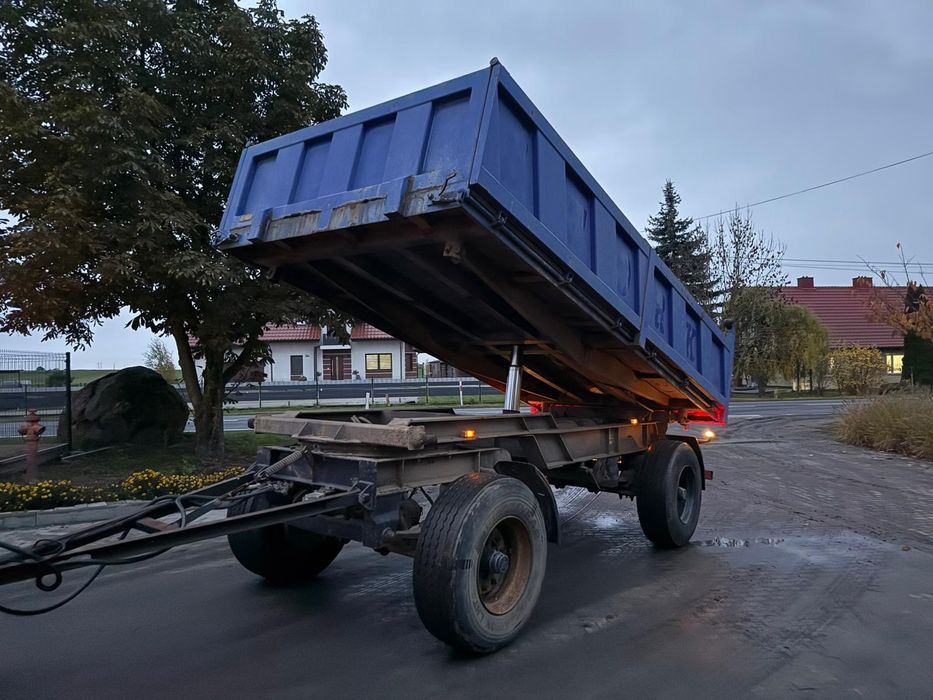 Przyczepa 18 ton trójstronny wywrot
