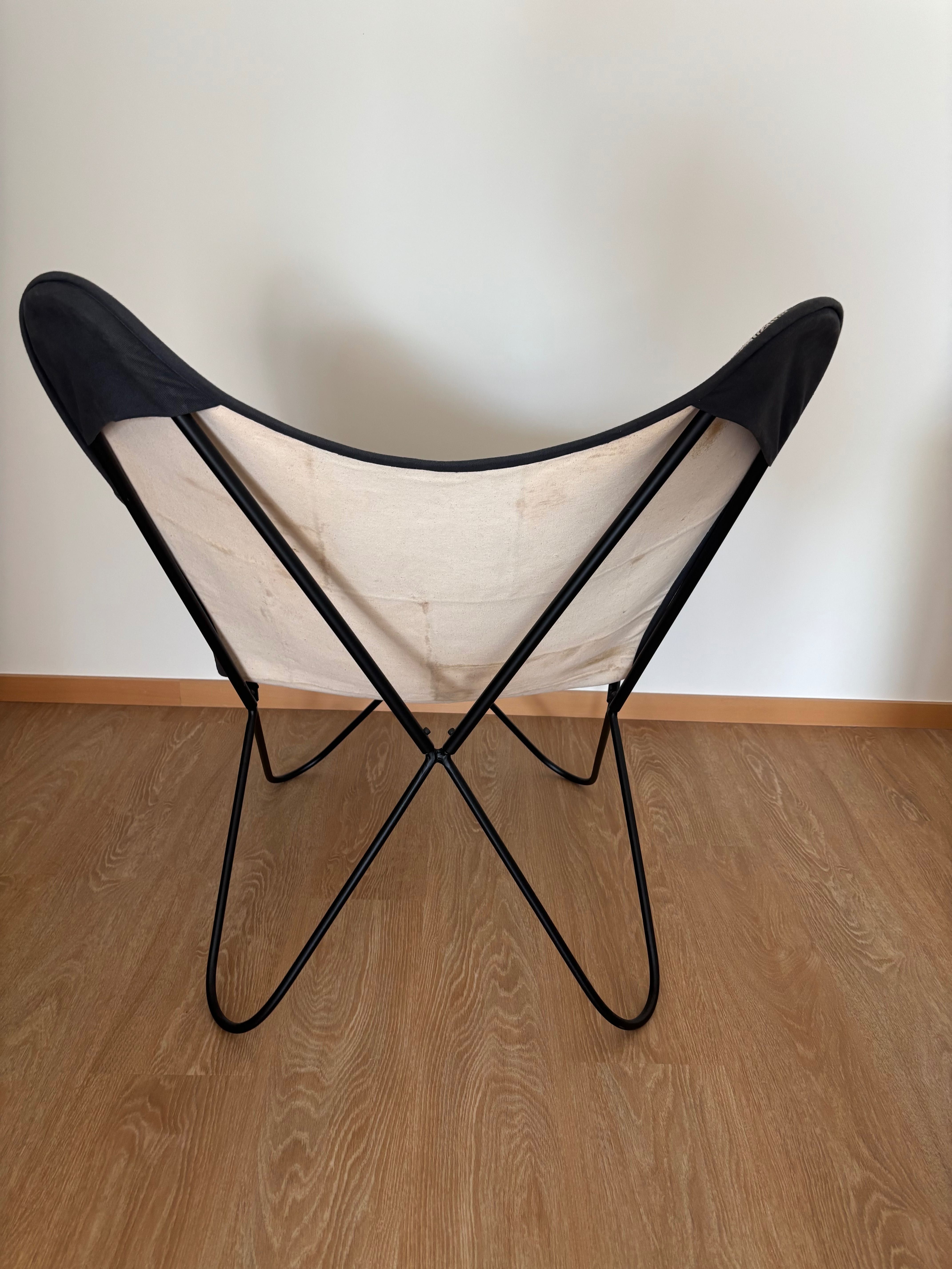 Cadeiras Borboleta com Lona estampada
