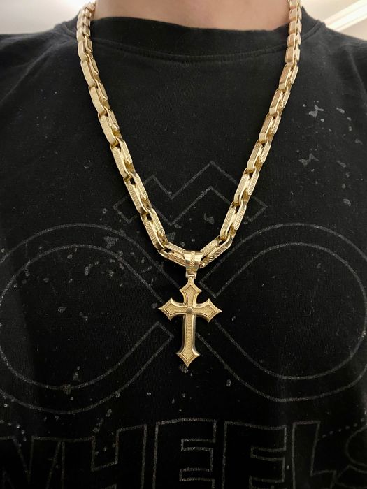 Nowy złoty łańcuszek - wyróżniający splot cartier