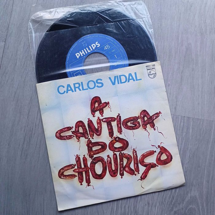 Singles 7"inch 45RPM Portugueses 5€ Fausto Lara Li Tordo Queijinhos