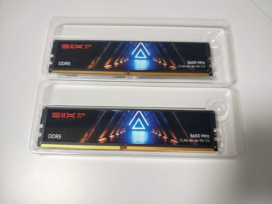 pamięć RAM DDR5 SIX 32GB lub 64GB 5600MHz KIT (1x32GB lub 2x32GB) CL46