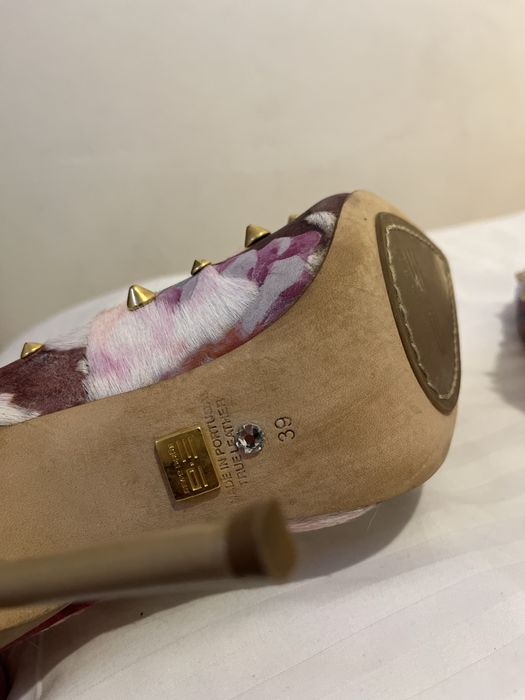 Sapatos couro poney cores Egidio Alves
