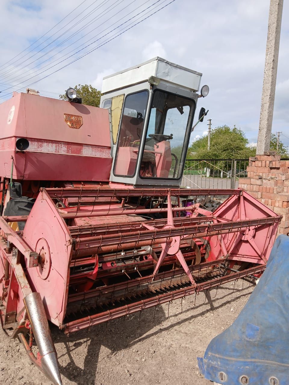 Комбайн massey 187