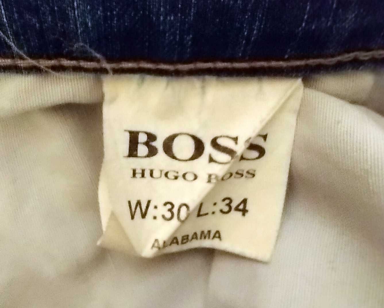 HUGO BOSS Select Line oryginalne spodnie Jeans męskie idealne Vintage