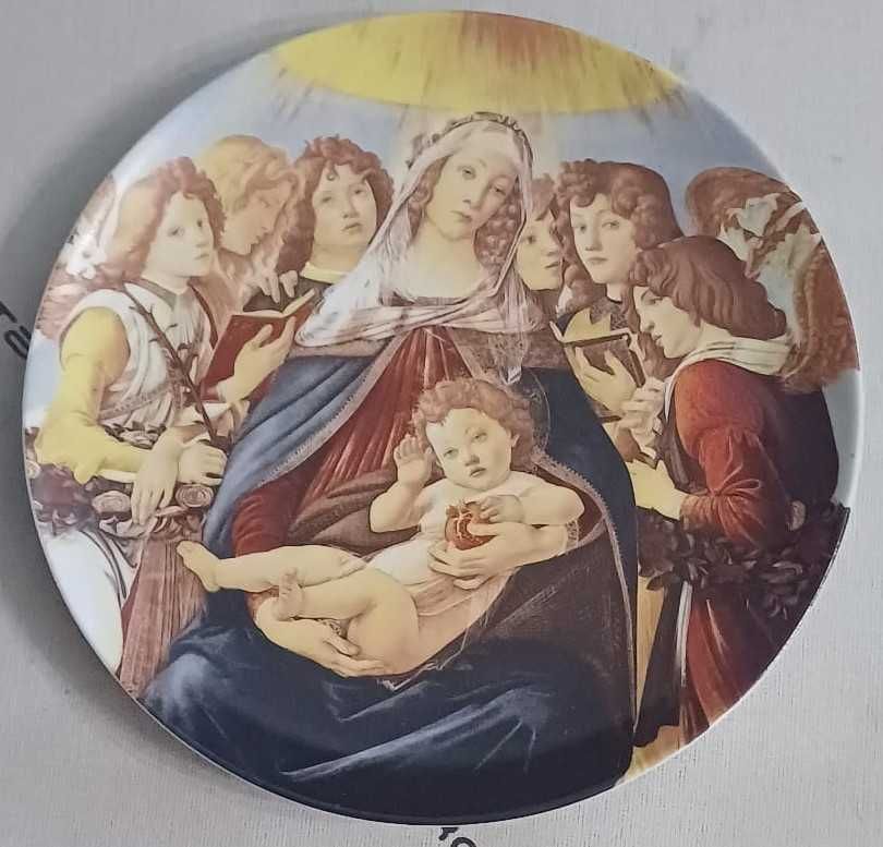 Pratos de porcelana Vista Alegre - Natal 1990 a 1996