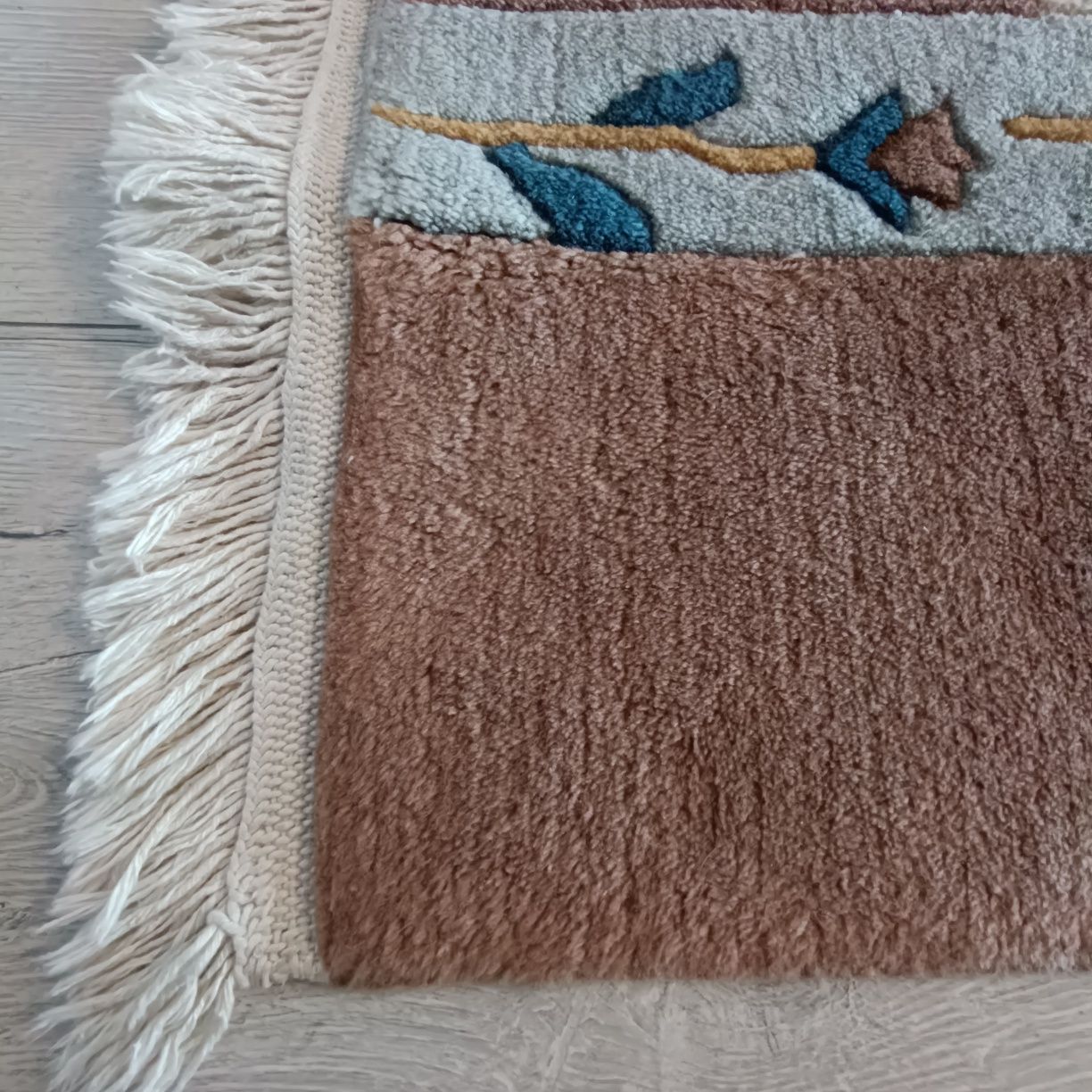 Indyjski ręcznie tkany dywan 100% wełniany