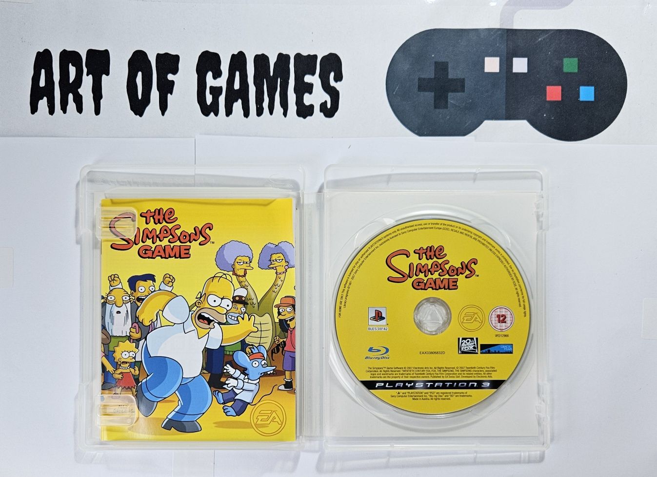 The Simpsons Game Ps3 Playstation 3 Komplet