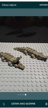 Lego Adventurers 5988 . Krokodyle szare. Używane.
