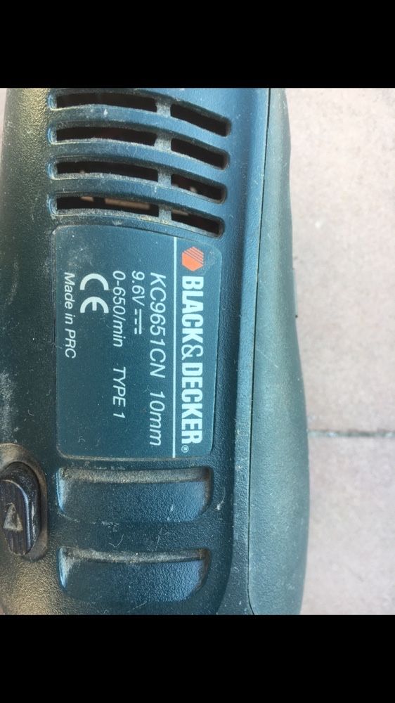 Шуруповерт Black&Decker KC9651CN 9.6V