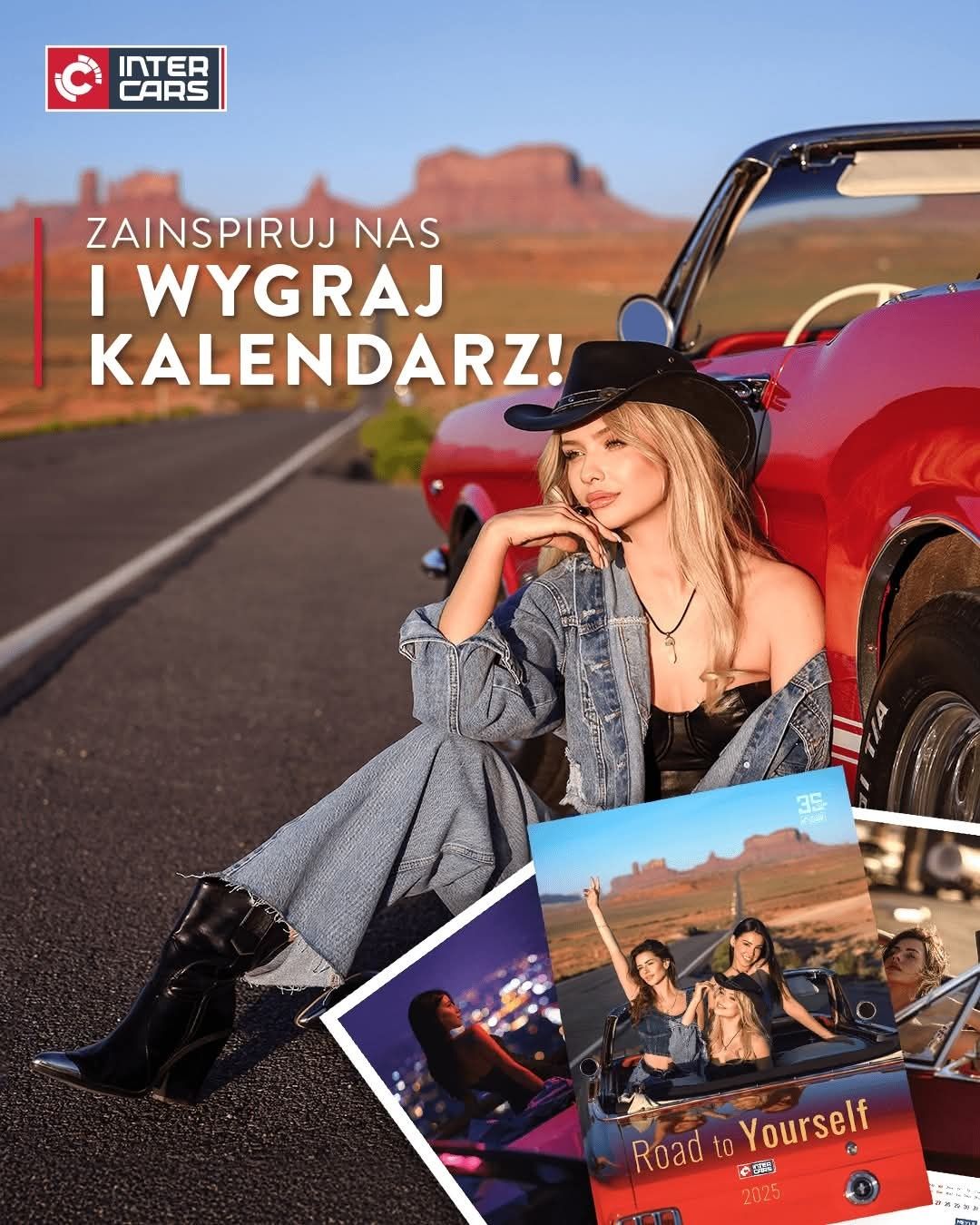 Kalendarz ścienny Inter Cars na 2025 rok