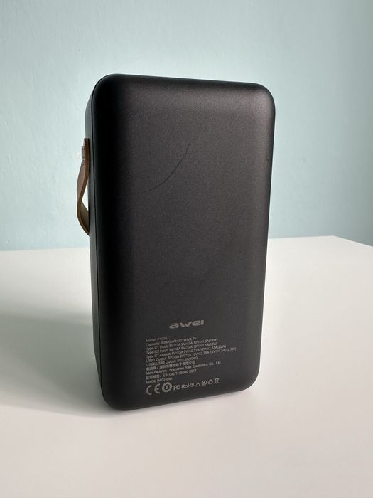 Powerbank AWEI P101K 60000mAh 22.5W Latarka 5xUSB LED