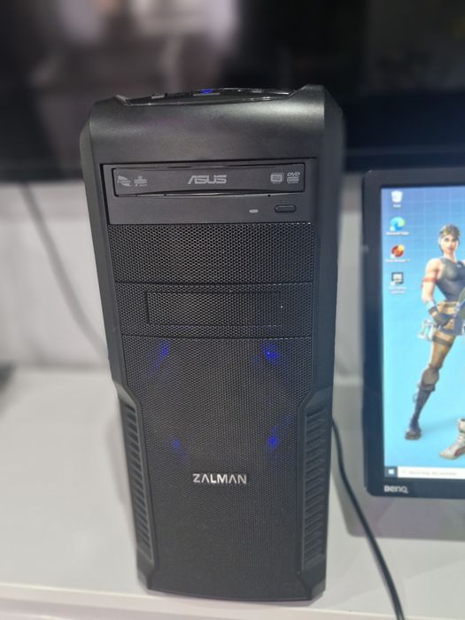 Zestaw PC z  Monitorem Benq 24/ Intel i5/Radeon R9 380, 8GB RAM