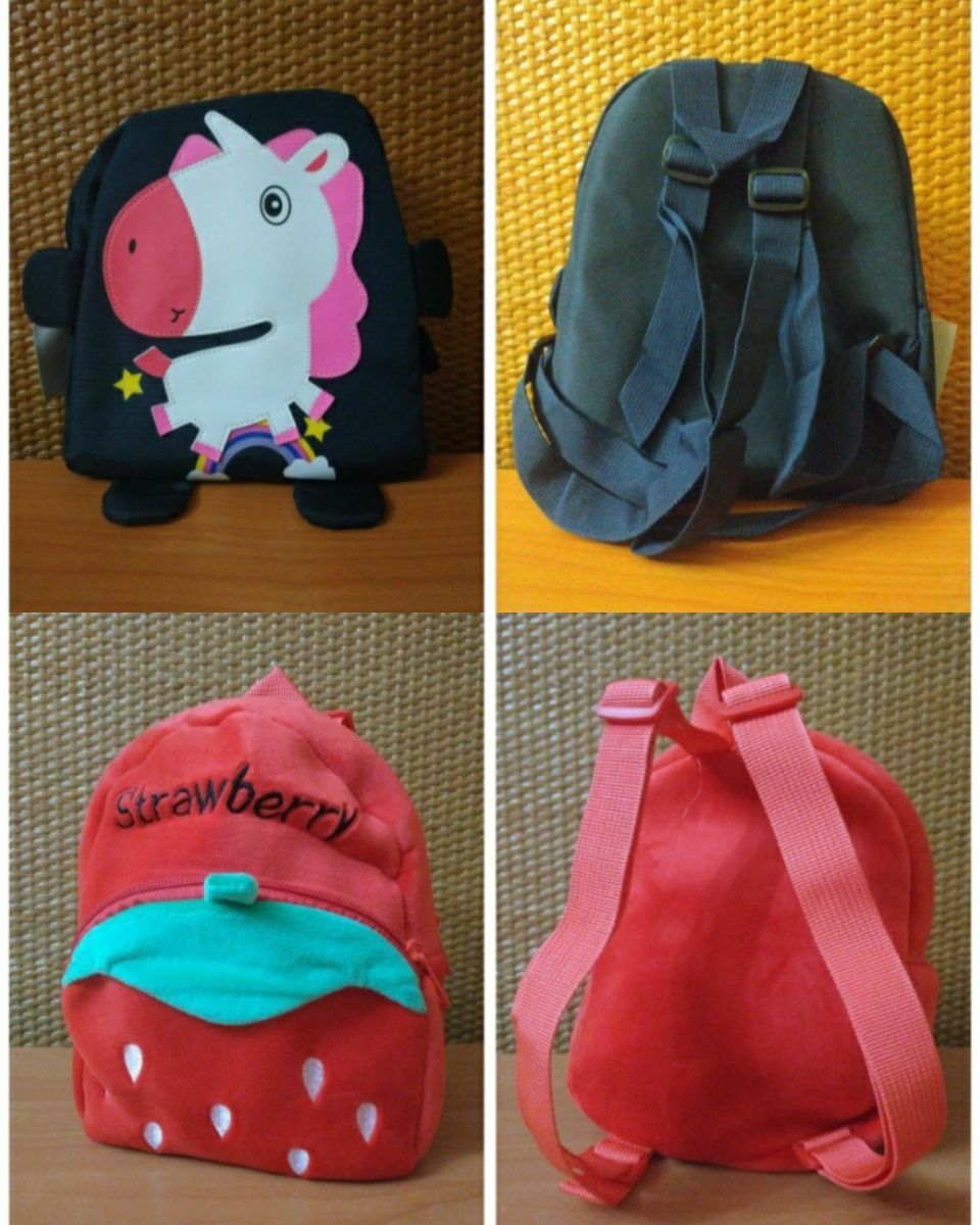 Дитячі рюкзачки для дошкільнят із популярними принтами
