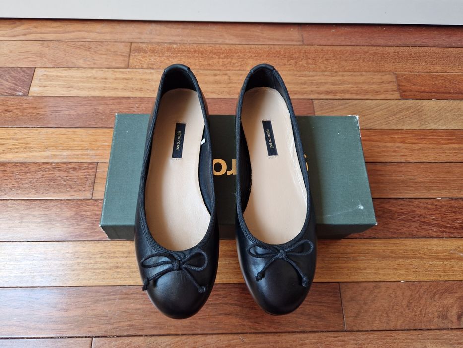 Skórzane baleriny Gino Rossi r.38