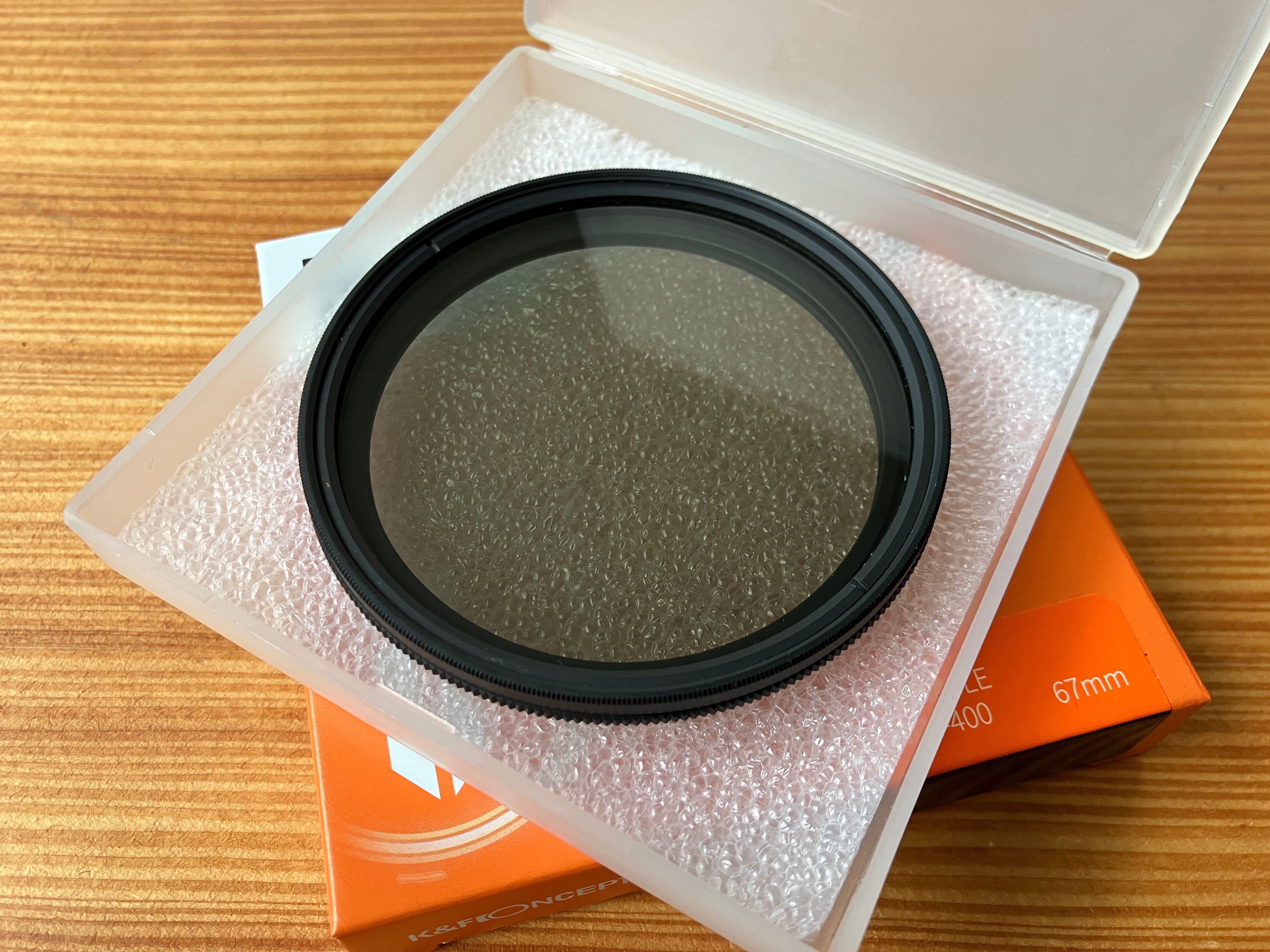 Filtr zmienny Szary K&F Concept B-series Variable ND2-400 67mm