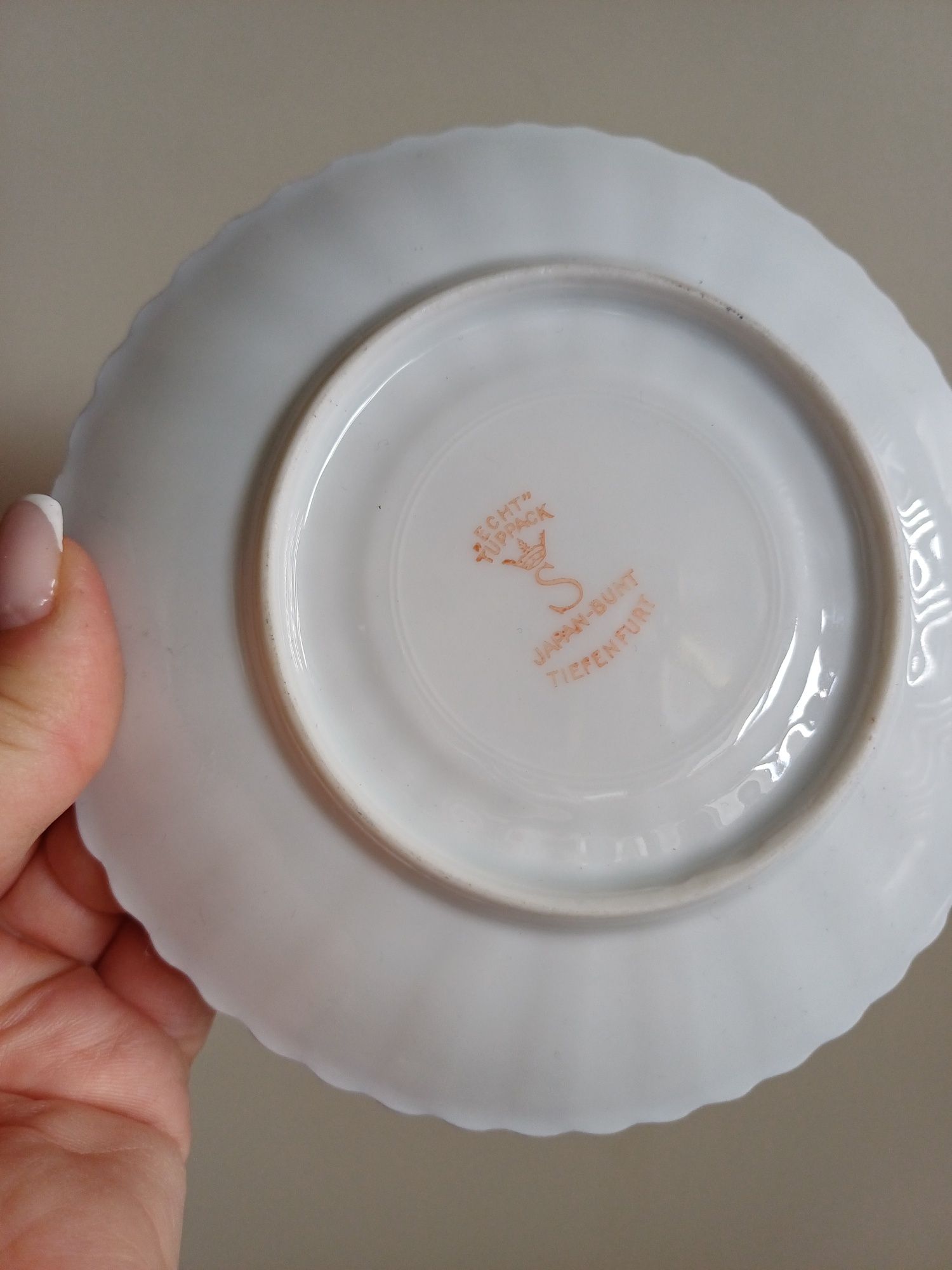 Echt tuppack japan bunt porcelana geisze chiny filiżanka